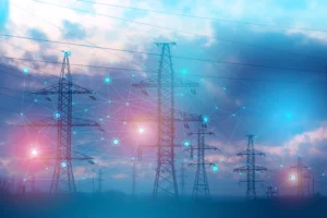 IoT-connected power grid infrastructure enabling smart utility management